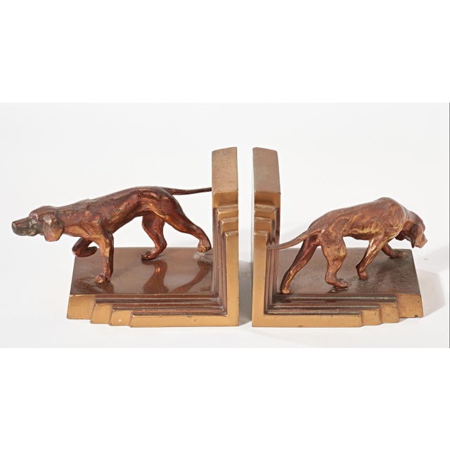 Perfect for the book loving hunter in your life, dog loving reader. Simple and elegant art deco style.