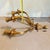 Early 20th Century Rococo Revival Four-Arm Gilt Metal Candle Wall Sconce For Sale - Image 10 of 11