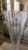Transparent Global Views Portugal Graduated Hand-Blown Ribbed Glass Candlesticks | Set of Three For Sale - Image 8 of 8