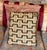 Vintage Handmade & Signed Bargello Needlepoint Basketweave Wool & Velvet Pillow for Mid Century Modern, Boho Chic or Cottage Core Decor For Sale In New Orleans - Image 6 of 6