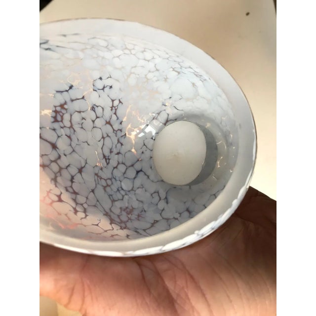 1980s Half Egg Art Glass Candle Holders by Ingegerd Råman for Skruf, 1980s, Set of 3 For Sale - Image 5 of 7