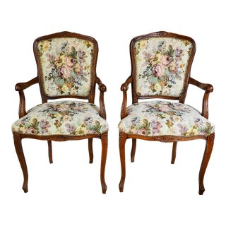 Louis XV Armchair - Set of 2 For Sale