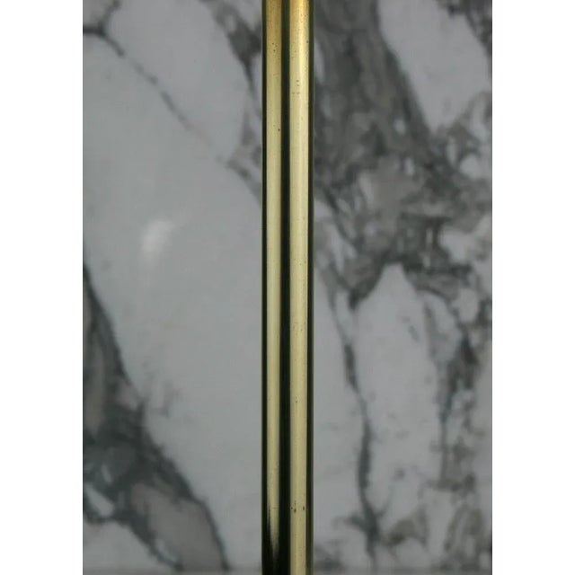 Brass and Marble Ag-01 Arch Occasional Table Console by Edouard Sankowski for Krzywda For Sale - Image 10 of 16