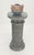 Late 20th Century Large 15" Diameter Turned Marble Pedestal MINT For Sale - Image 5 of 10