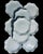 Vintage Juliska Ceramics Charger “Berry and Thread Ice Blue Collection”- Set of 9 For Sale In Miami - Image 6 of 11