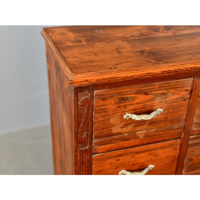 Art Nouveau Ironmongers Drawers, 1890s For Sale - Image 6 of 12