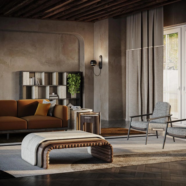 Henley Center Table by Wood Tailors Club For Sale - Image 9 of 12