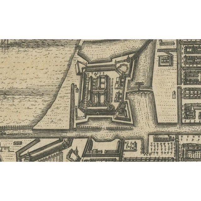 Antique Print of Batavia Capital of the Dutch East Indies by Van Der Aa, 1725 For Sale - Image 6 of 8