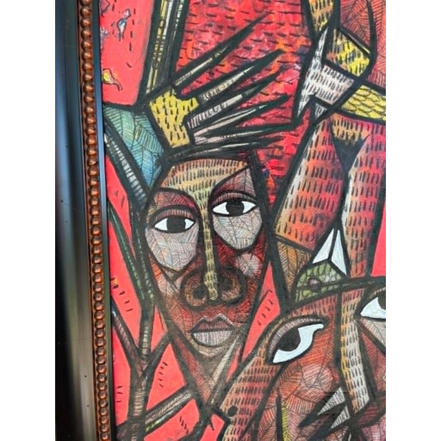 Abstract Art Original by Honseul Dorvil For Sale - Image 13 of 15