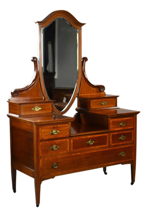 Edwardian Mahogany Dressing Table, 1900s