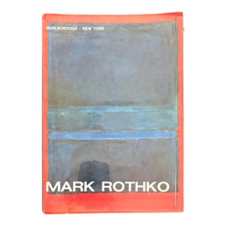 Mark Rothko Marlborough NewYork (Soft Cover) Published by Marlborough, 1970 For Sale