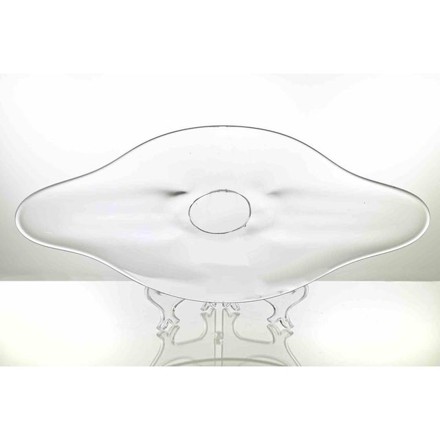 Vintage Murano Glass Plate, 1970s For Sale - Image 3 of 6