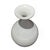Art Deco Thai Ceramic Vase With White Glaze, Mid 20th Century For Sale - Image 3 of 10