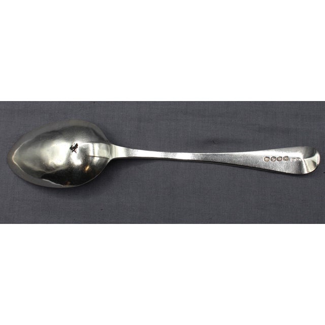 English Sterling Silver Tablespoon by William Bateman I, London, 1817 For Sale - Image 3 of 5