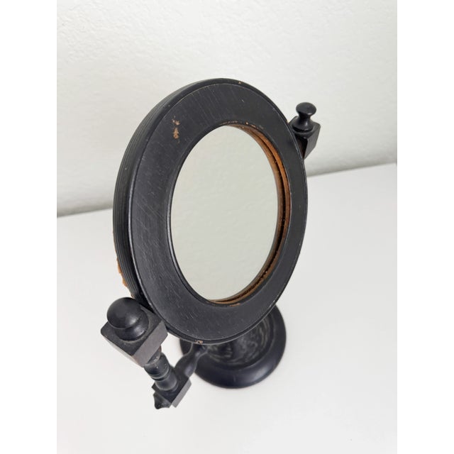 Wood Vintage Wood Shaving Mirror For Sale - Image 7 of 9