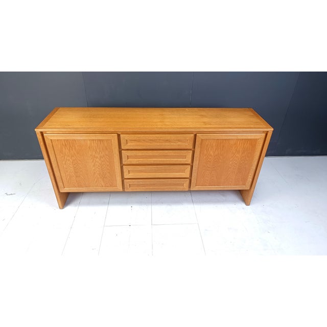 Vintage Oak Sideboard, 1960s For Sale - Image 4 of 11