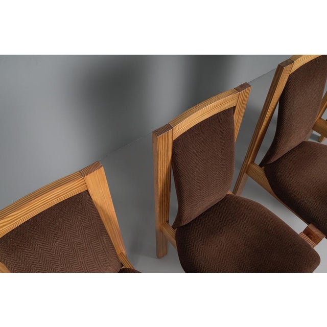 Swedish Pine Dining Chairs, 1960s, Set of 6 For Sale - Image 14 of 18