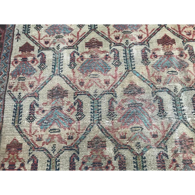 Antique Kurdish Decorative Rug, 1890s For Sale - Image 11 of 18