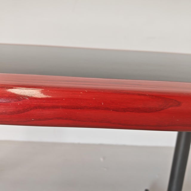 Black Desk Table by George Nelson for ICF / Herman Miller, 1970s For Sale - Image 8 of 18