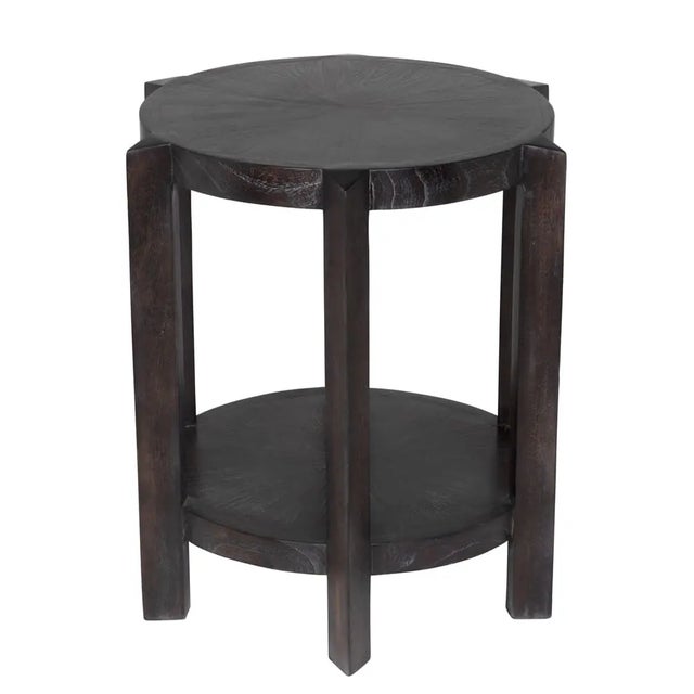 Mid-Century Modern NOIR Yuhuda Small Side Table, Sombre Finish For Sale - Image 3 of 5