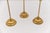 Mid-Century Modern Brass Candleholders, 1960s, Set of 3 For Sale - Image 10 of 11