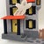 Orange VTG 80s Halloween 14" Centerpiece Ghost Needlepoint Plastic Canvas Haunted House For Sale - Image 8 of 8