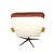 Mid-Century Style Tufted Upholstery and Bentwood Swivel Lounge Chair For Sale - Image 13 of 17