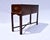 Mahogany Campaign Style Two Drawer Console Table For Sale - Image 12 of 14