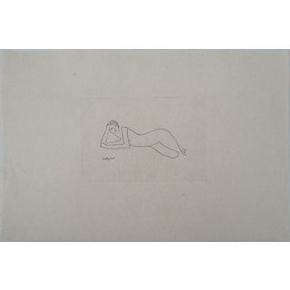 Amedeo Modigliani, Reclining Woman, Engraving For Sale