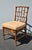 Vintage Baker Furniture Chippendale Bamboo Side Chair W Leather Straps For Sale In Los Angeles - Image 6 of 14