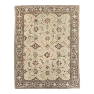 Galerie Shabab Collection Early 20th Century Turkish Oushak Room Size Carpet For Sale