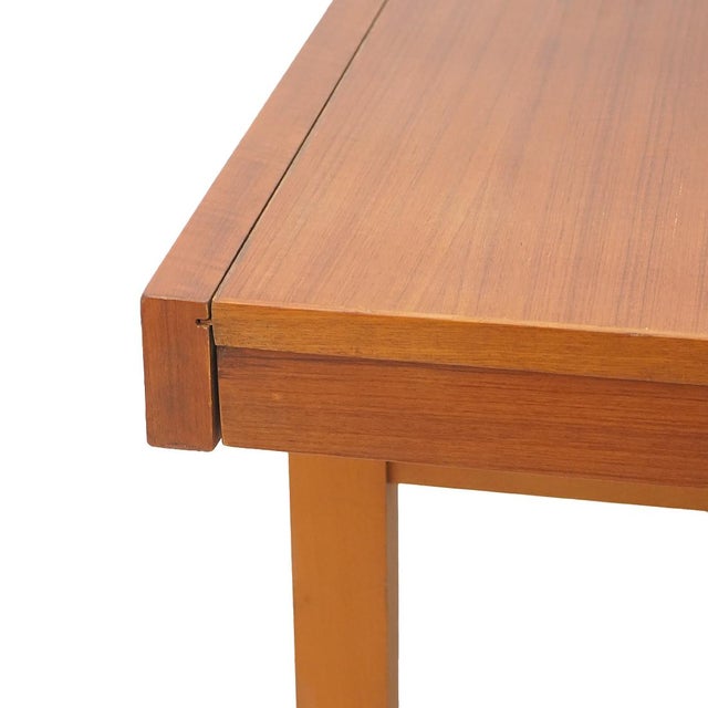 Rectangular Dining Table with Extendable Top, 1960s For Sale - Image 11 of 14