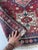Vintage Persian Tribal Karaja 2 Toned Reds Rug 3.6 x 4.6 For Sale In Milwaukee - Image 6 of 6