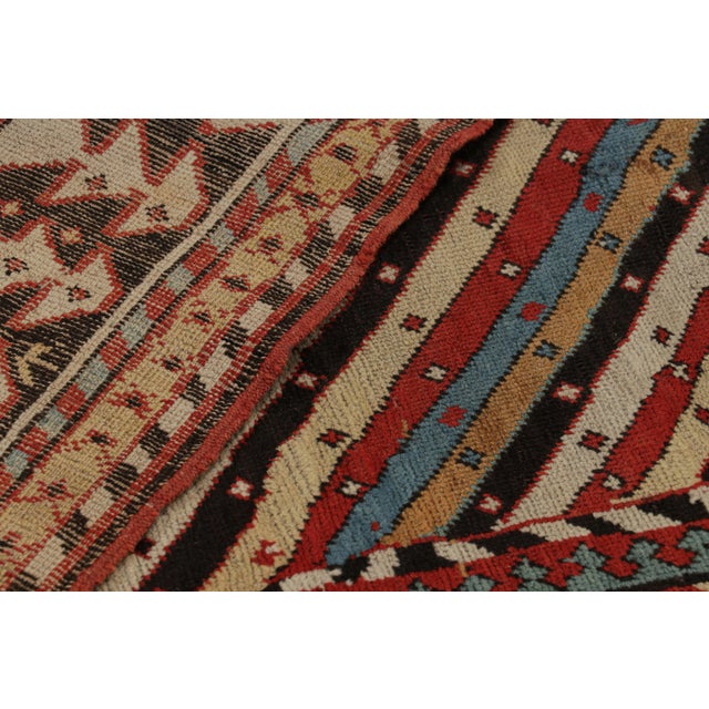 Textile Antique Caucasian Kuba Runner Rug With Geometric Patterns, From Rug & Kilim For Sale - Image 7 of 7