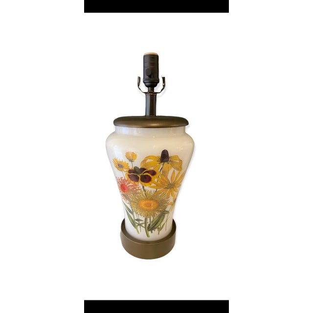 2020s Yellow Summer Garden Lamp by Liz Marsh For Sale - Image 5 of 5