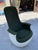 Cult and rare Marc Held's Culbuto armchair high-back version fiberglass and original Qvadrat fabric I have official proof...