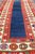 Antique Talish Caucasian Runner in Red, Cream and Blue 3'3 X 8'5 For Sale In Atlanta - Image 6 of 12