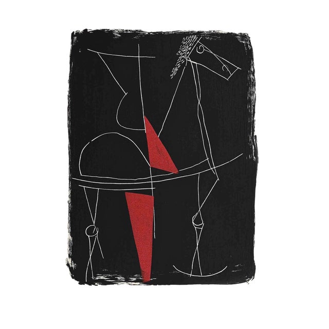 Marino Marini, Round Dance, Original Screenprint, 1963 For Sale