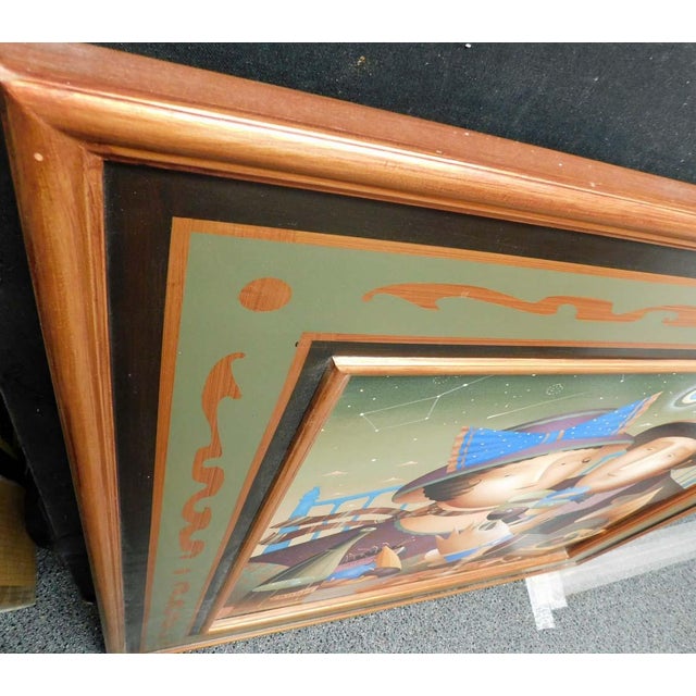 Anton Arkhipov "Starlight Romance" Hand Signed Artist's Custom Framed Art #2/49 For Sale In Denver - Image 6 of 10
