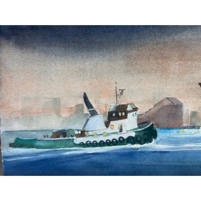 This is a gorgeous Original Watercolor painting done on heavy Arches Paper by Listed California artist, Rich Buchwald...
