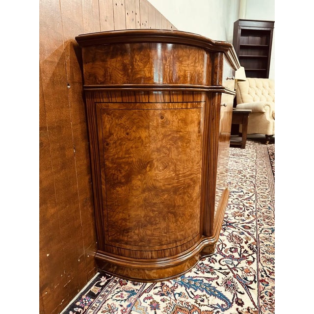 Antique Italian Burl Sideboard For Sale - Image 5 of 16