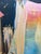 Bret Shirley Contemporary Colorful Metallic Gestural Pink, Blue, and Gold Abstract Painting, 2017 For Sale - Image 4 of 9