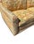 Mid-Century Chrysanthemum Floral Embroidered Parsons Sectional Sofa W/ Daybed For Sale - Image 11 of 14