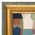Various Artists Contemporary Abstract Colorblock Oil Painting in Vintage Frame For Sale - Image 4 of 6