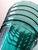 Large Antique Art Deco Vase in Cut Emerald Crystal, Bohemia, 1920s For Sale - Image 9 of 15