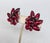 Juliana Vintage 1960s Verified Delizza & Elster Faux-Garnet Clip Earrings-2 Pieces For Sale - Image 4 of 7