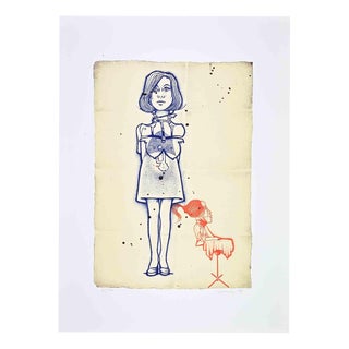 Giuseppe Guerreschi, Restrictions, 1974, Etching For Sale