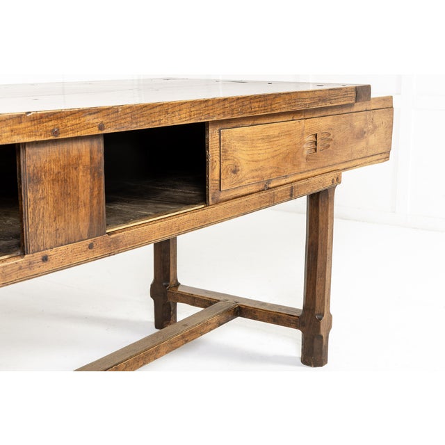 Antique French Oak Table, 1700s For Sale - Image 5 of 11