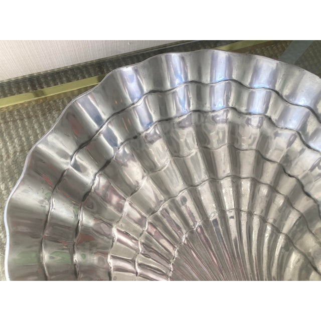 Arthur Court Style Large Shell Bowl-2 For Sale - Image 10 of 10