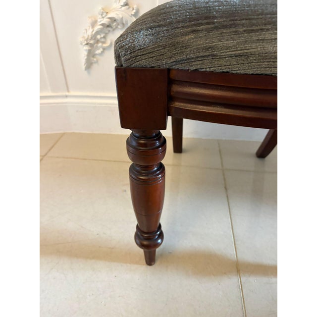 Antique Victorian Mahogany Balloon Back Dining Chairs, 1860, Set of 4 For Sale - Image 11 of 13